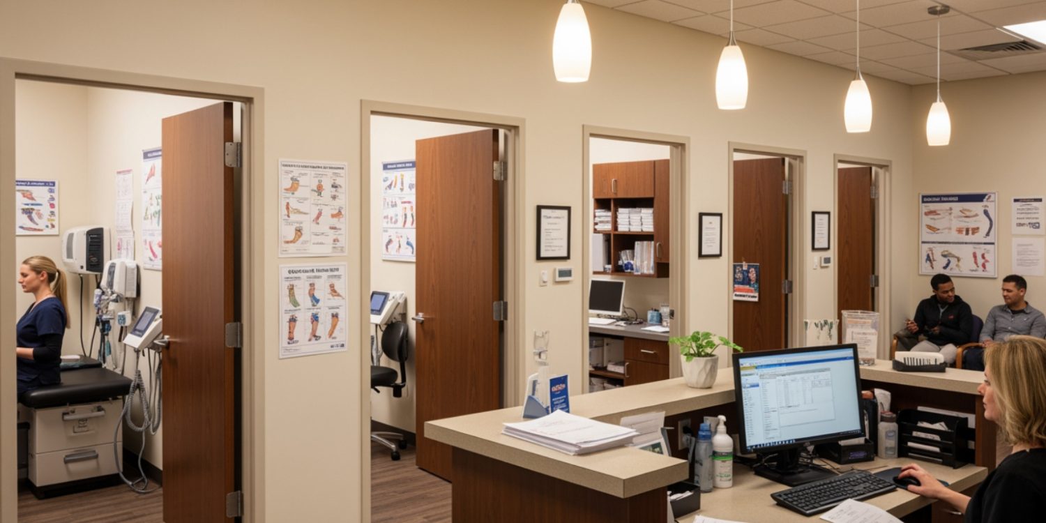 multi location podiatry billing